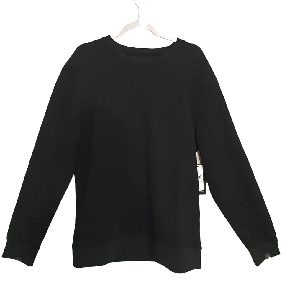 Guess, Alpine Performance Sweatshirt, Jet Black, XL, Men’s, Long Sleeve Crewneck